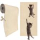 thumbnail image 1 of Rascador de Pared Autoadhesivo para Gatos, tapete rascador de Pared para Gatos de Interior, Protector de Esquinas Recortable de 78,7 x 15,8 Pulgadas (Beige), 1 of 6