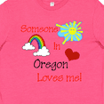 thumbnail image 4 of Inktastic Someone in Oregon Loves Me Youth T-Shirt, 4 of 5