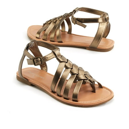 Faded Glory - Faded Glory - Women's Troy Gladiator Sandals - Walmart.com