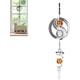 thumbnail image 1 of Campanilla de viento de metal Yin Yang, campana de viento de decoración colgante giratoria, campanilla de viento de metal 3D para refugio exterior e interior JAMW Sencillez, 1 of 5