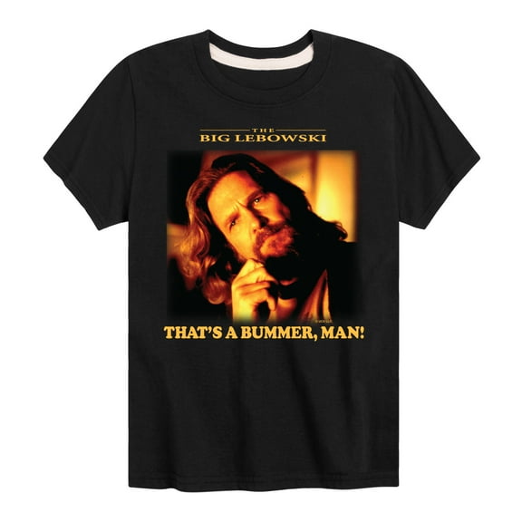 The Big Lebowski - That's A Bummer Man - Toddler & Youth Short Sleeve T-Shirt