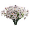 thumbnail image 1 of 12pc 5 Head Spring Grass Flower Water Grass Silk Print Cloth Flower Violet Simulation Flower Outdoor Decoration Flower Silk Flower, 1 of 6