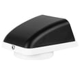 thumbnail image 2 of Nishiyuenyi Generic Marine Intake Exhaust Cowl Vent Exhaust Hood Vent Outdoor Air Vent Cover Black Top and White, 2 of 9