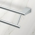 thumbnail image 3 of Gatco 4714 Bleu 24"L Double Towel Bar, Chrome, 3 of 4
