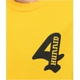 thumbnail image 5 of 4Hunnid YG Men's T-Shirt Cupid Short Sleeve Crewneck Tee (Small, Gold), 5 of 6