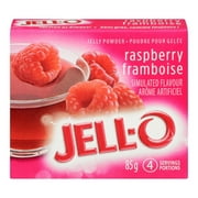 Poudre pour gelée Jell-O Framboise - préparation pour dessert en gélatine