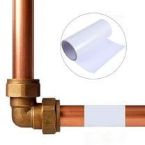 FUEENIRVA Fixing Tape for Water Pipes White 1 Roll
