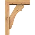 thumbnail image 3 of Ekena Millwork 5 1/2"W x 20"D x 28"H Olympic Block Smooth Bracket w/ Offset Brace, Western Red Cedar, 3 of 25