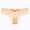 21-Beige, variant on YWDJ Womens Cheeky Panties No Show Lace Lightweight G String No Show Fashion Sexy Lace Flower Transparent Gauze Bow Low Waist G-string Pants Panties Thong White XL