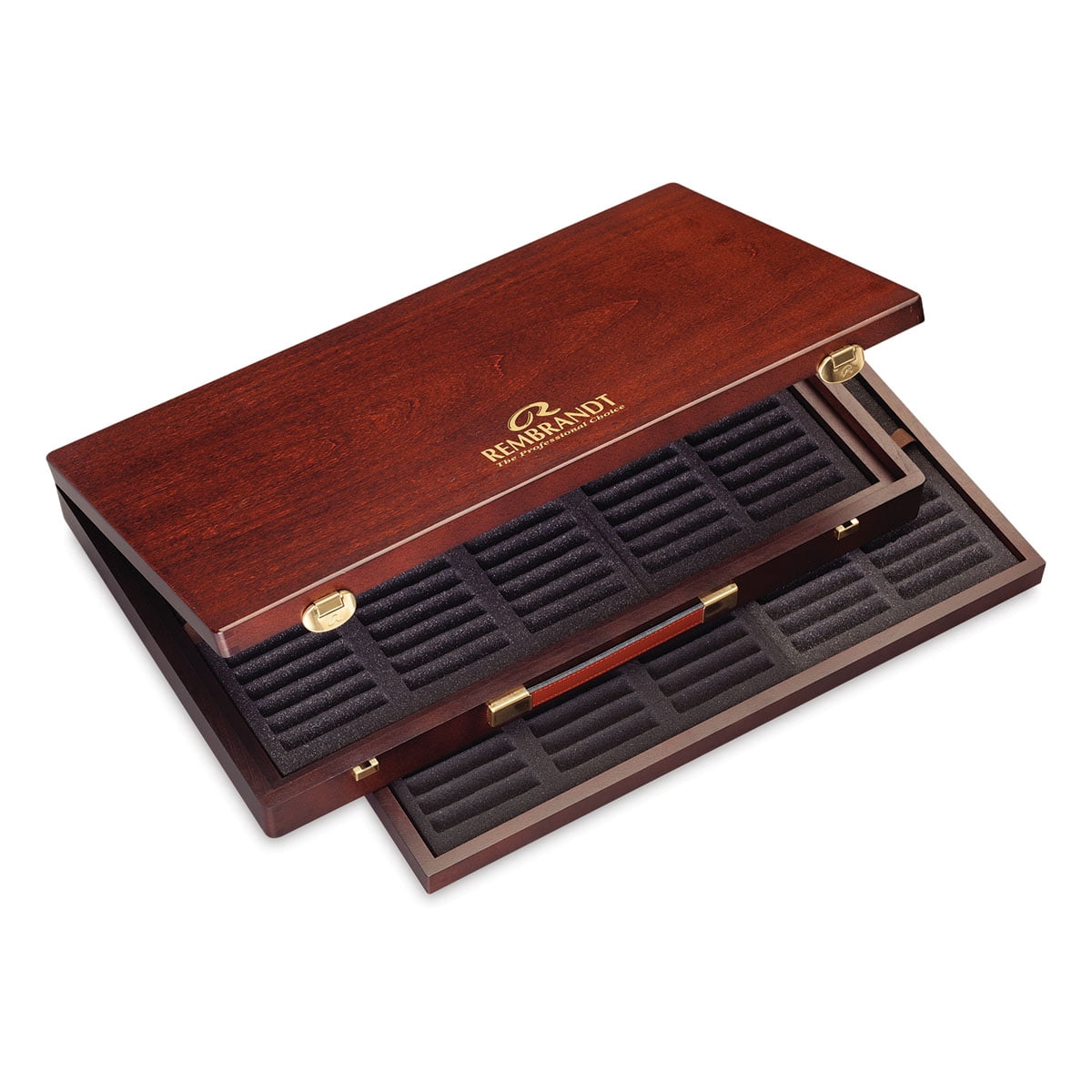 Rembrandt Soft Pastels Empty Storage Box - Wood, for 150 Pastels