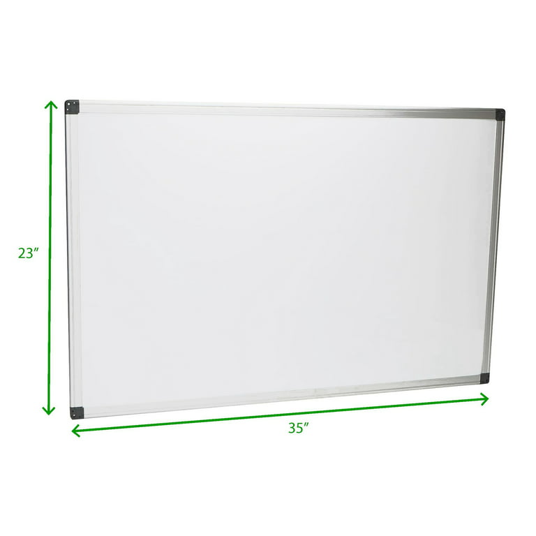 Magic Whiteboards Dry-Erase Whiteboard 3' x 2' (MW1125)