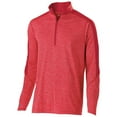 thumbnail image 5 of Holloway Sportswear S Boys ELECTRIFY 1/2 ZIP PULLOVER Scarlet Heather/Scarlet 222642, 5 of 7