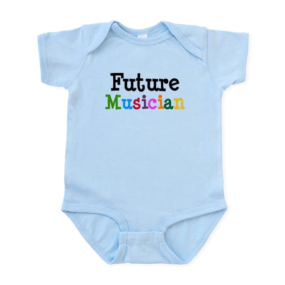 CafePress - Musician Infant Bodysuit - Baby Light Bodysuit, Size Newborn - 24 Months