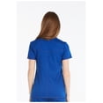 thumbnail image 4 of Dickies Essence Medical Scrubs Top for Women Mock Wrap Plus Size DK804, 5XL, Galaxy Blue, 4 of 5