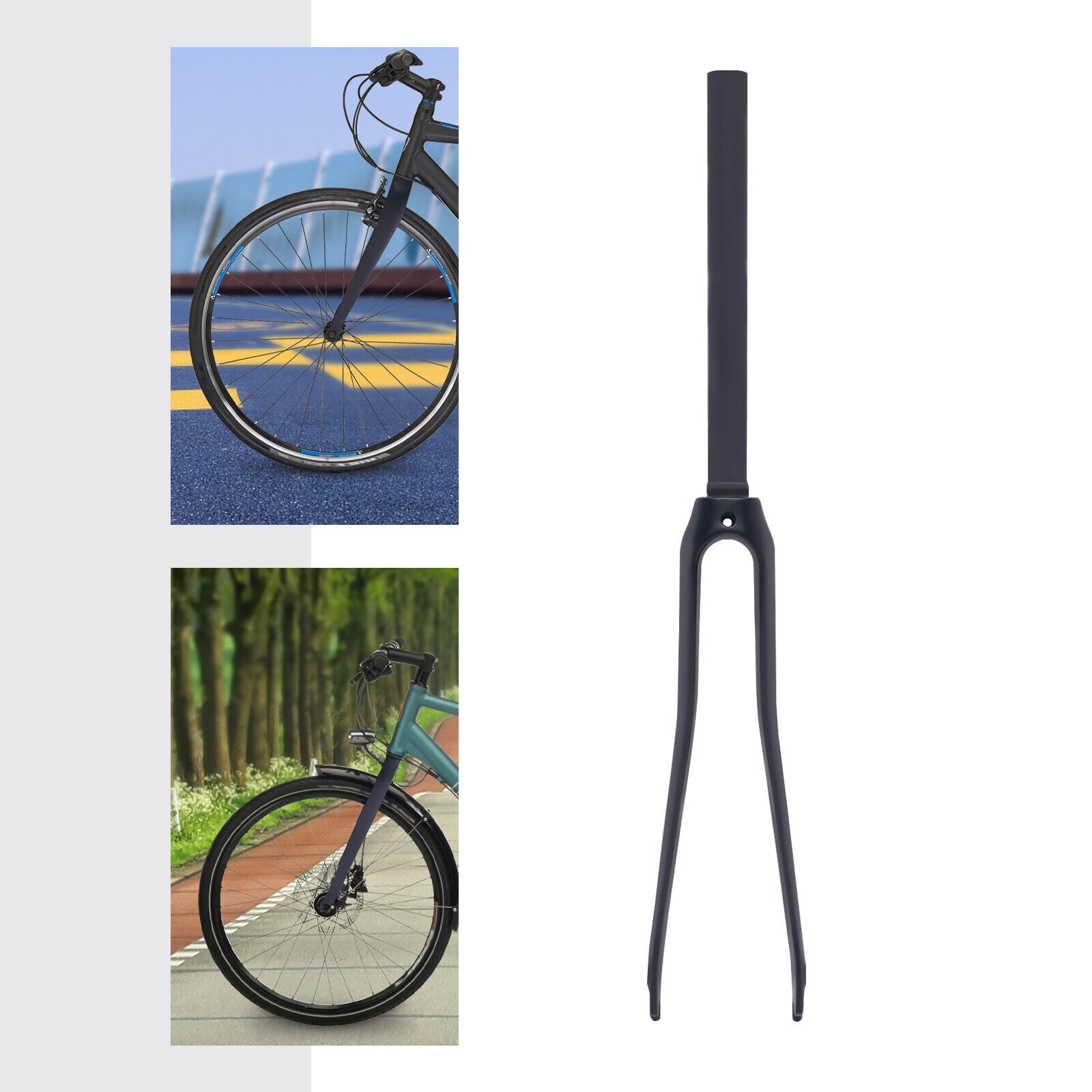 30.3in Straight Disc Brake Superlight Carbon Fibre Rigid Fork Mountain