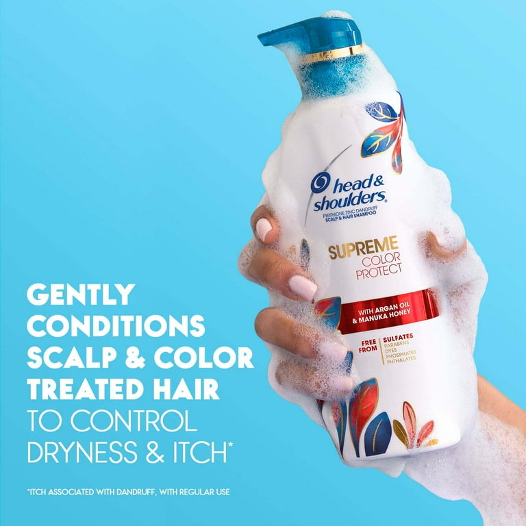 Head Shoulders Supreme Sulfate Free Color Protect Shampoo All Hair Types 11.8 fl oz