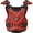 Red, variant on Adult Off-Road Motorcycle Chest Protector, Lightweight Design with Reinforced PP Armor Plates, Breathable Motocross Protector for Dirt Bike, ATV & Skateboard