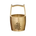 thumbnail image 1 of Cubo de tesoro Zulema de metal estilo chino centro de mesa, 1 of 8