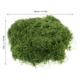 thumbnail image 2 of Phenofice 1 Pack Artificial Moss for Crafts Fake Moss for Crafts Green Cotton Easy Installation for DIY Projects, 2 of 8