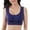 Blue, variant on Womens Lingerie Breathable Cool Liftup Air Bra 2024 Plus Size Sports Bra Women's Underwear Mesh Hole Sports Bra Padded No Steel Ring Silver,XL