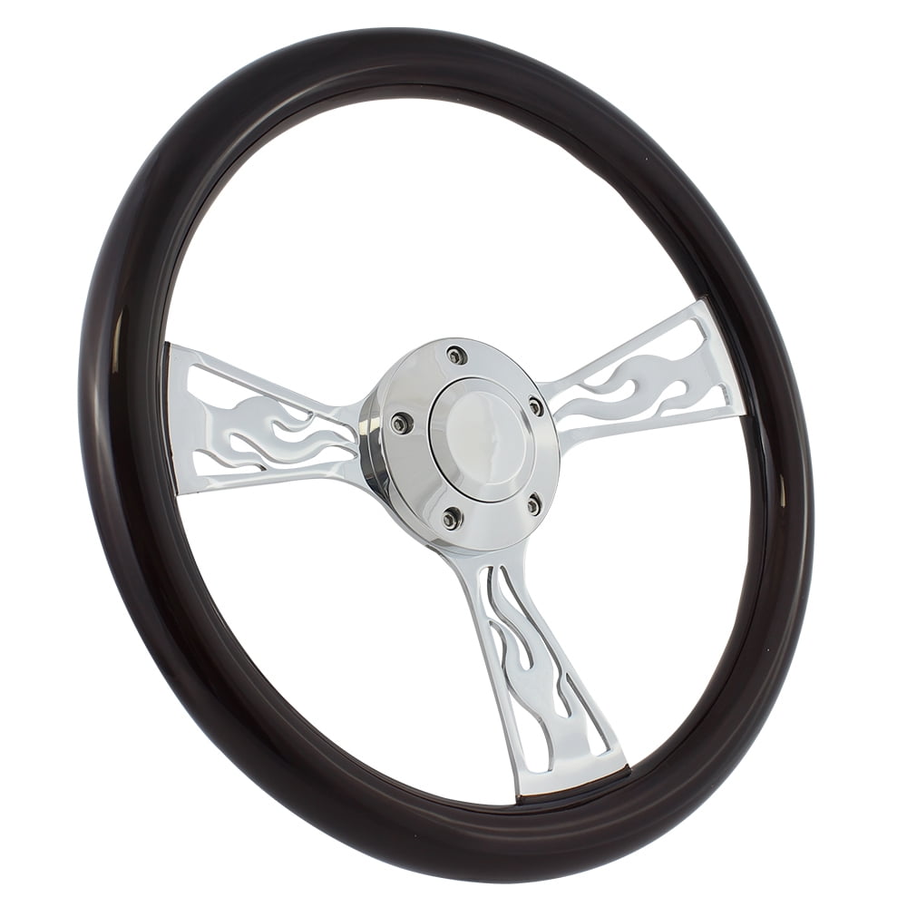 1969-1994 Chevy Caprice 5/6 Hole Polished Steering Wheel Adapter