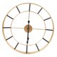 thumbnail image 4 of Reloj de pared con pintura en aerosol electrostática, redondo, diseño Simple, reloj de pared silencioso para decoración del hogar, regalos, 4 of 5
