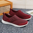 thumbnail image 2 of Casual Shoes for Men,Men's Casual On Shoes Comfortable Breathable Non Walking Sneakers For Wide Feet Soft Sole Lightweight Loafer,Canvas Court Sneakers(Size:7), 2 of 9