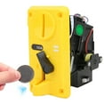 thumbnail image 2 of High Sensitivity Coin Selector, Sturdy Cpu Coin Selector, Durable For Game Machines Doll Machines Silver,Yellow, 2 of 8