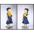 thumbnail image 3 of 1 years Old Kid Child Mannequin Flexible Bendable Full Body Dress Form #JF-CH01T, 3 of 5