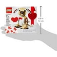 thumbnail image 4 of LEGO Bricks & More Valentines Cupid Dog 40201 Building Kit, 4 of 11