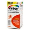 Centrum Specialist Energy Tabs, 60 ea (Pack of 2)