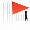 thumbnail image 4 of Drapeau de Sécurité pour Vélo, Drapeau de Remorque pour Enfant Réfléchissant avec Attache, 4 of 6