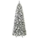 thumbnail image 4 of Costway Árbol de Navidad flocado de 210 cm con agujas de pino, 680 puntas de ramas, 200 luces LED, 4 of 4