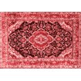 thumbnail image 1 of Ahgly Company Machine Washable Indoor Rectangle Medallion Red Traditional Area Rugs, 4' x 6', 1 of 4