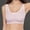 Pink, variant on Lovskoo Womens Bras Summer Comfortable Thin Backless Seamless Wireless Ice Silk Plus Size Underwear Daily Wear Beige