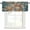 Green, variant on Grey Brown Copper Rust Kitchen Valances for Windows, Vintage Industrial Mottled Abstract Bathroom Window Valances 42x12 Inch Rod Pocket Window Treatments Valance Curtains for Living Room Bedroom
