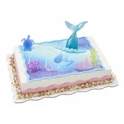 Pastel Mermaid Sheet Cake