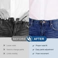 thumbnail image 5 of Rubber Pant Waistband Extender Button, 2025 New Button Extenders for Jeans, Waist Extenders for Pants for Men, Button Extenders for Pants for Women, No Sew Waist Extensions for 1-1.8 Inches (12), 5 of 7