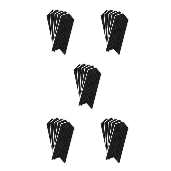 Pegatinas para Bicicleta Wosthever Protector de Marco a Prueba de Herrumbre 5 Piezas Negro
