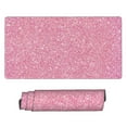 thumbnail image 2 of Balery Glitter Pink Mouse Pad ,15.8x29.5 In Large Gaming Mouse Pad Desk Mat Long Non-Slip Rubber Stitched Edges,Waterproof Mousepad Desk Mat For Gamer Office Home, 2 of 9