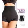 thumbnail image 2 of MANIFIQUE Seamless High Waisted Tummy Control Shaping Panties - Lightweight All-Day Comfort - Core Control Shapewear, 2 of 6