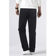 thumbnail image 4 of GINGTTO Men's Black Slim Fit Jeans - Stretch Skinny Denim Pants for Casual & Daily Wear, 4 of 6