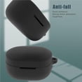 thumbnail image 4 of Baohd Étui en Silicone Toucher Doux Noir pour Casque Compatible et Protection Durable, 4 of 6