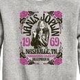 thumbnail image 3 of Janis Joplin -  Nashville - Toddler And Youth Crewneck Fleece Sweatshirt, 3 of 5