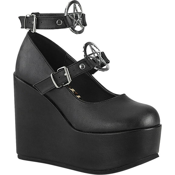Women's Demonia Poison 99-1 Wedge Platform Mary Jane