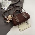 thumbnail image 2 of Boston Tote Bag Hobo Monedero Mujer Ante Correa Ajustable Bolso Gran Capacidad, 2 of 9