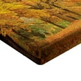 thumbnail image 2 of Ambesonne Scenery Fitted Sheet, Fall Pale Maple Trees, Full Size, Orange Brown, 2 of 3