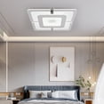 thumbnail image 2 of 16” Modern Ceiling Light Fixture, Flush Mount Minimalist Square Integrated LED Ceiling Lights for kitchen, bedroom, bathroom, 2 of 7