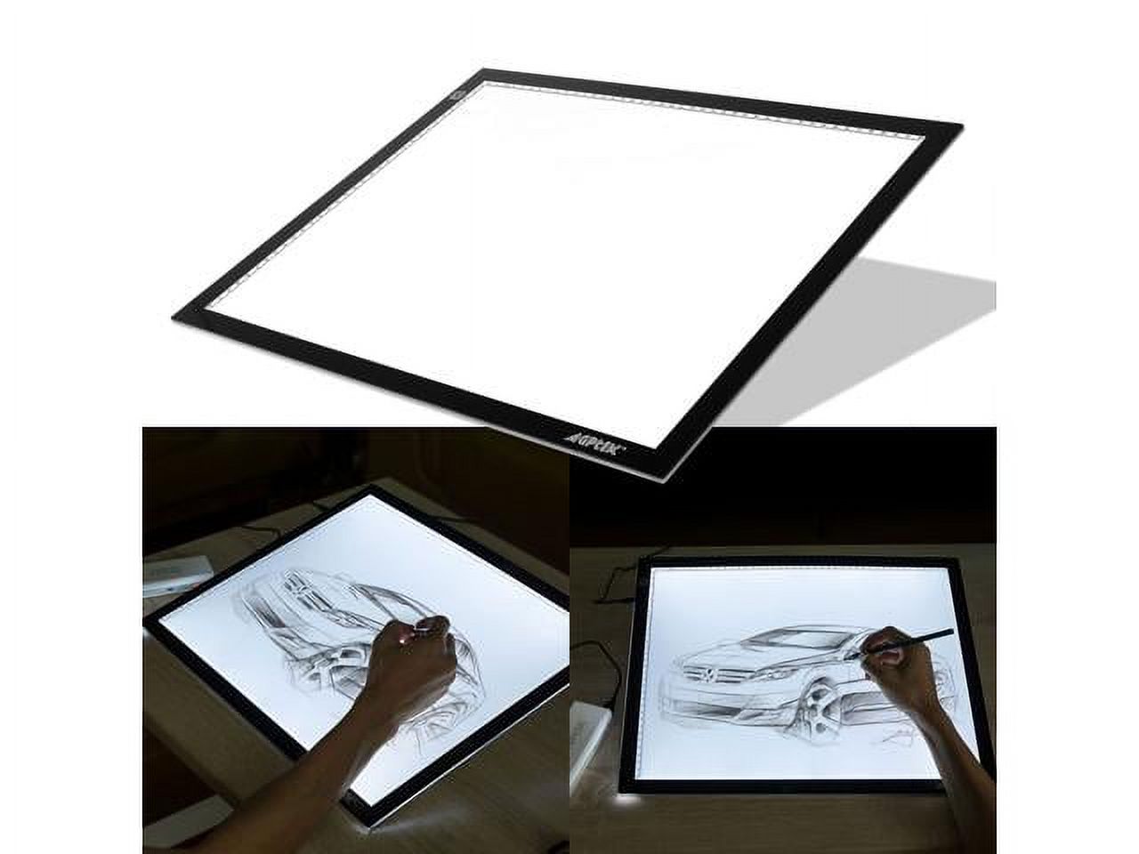 Ultra-thin A3 LED Super Bright Animation Drawing Tracing Board Light Table/Light Box Tattoo Tracing Board - image 4 of 6