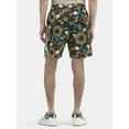 thumbnail image 3 of No Boundaries Men's & Big Men's Solid and Printed Mesh Shorts, Sizes XS-5XL, 3 of 5